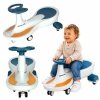 Jeździk grawitacyjny świecące koła LED z muzyką grający 76cm niebiesko-biały max 100kg